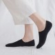Breathable Cotton No-Show Socks for Women, Low Cut Invisible Liner Socks, Moisture-Wicking & Comfortable