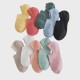 Breathable Cotton No-Show Socks for Women, Low Cut Invisible Liner Socks, Moisture-Wicking & Comfortable