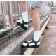 Unisex Sports Socks Mid-Crew Black White Grey Combed Cotton Soft Winter Socks