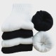 Men's Thermal Crew Socks with Terry Loop Cushioning, Moisture-Wicking Winter Sports Socks for Warmth & Breathability