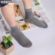 Men's Business Socks - Silk Cotton Dress Socks for Daily Wear, Breathable & Comfortable Short Ankle Socks