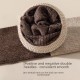 Extra Warm Wool Knee-High Socks | Thick Fleece-Lined, Non-Slip, Long Over-Knee Winter Socks
