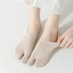 Non-Slip Invisible Socks for Women | Breathable No-Show Liner Socks with Grip