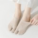 Non-Slip Invisible Socks for Women | Breathable No-Show Liner Socks with Grip