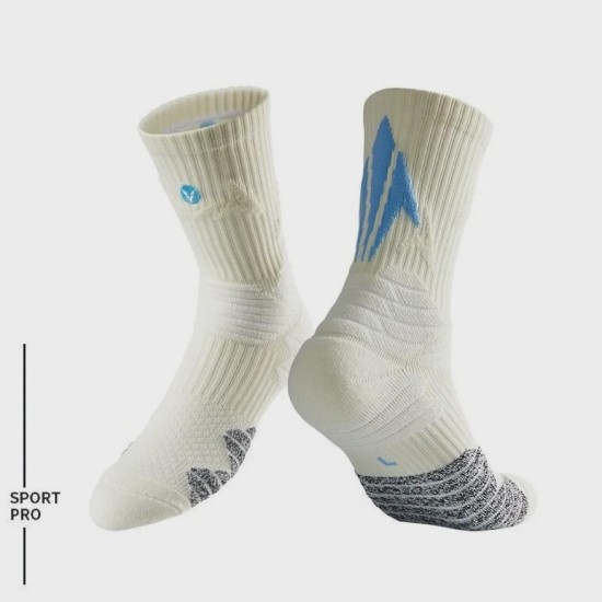 Elite Basketball Socks with Terry Cushioning | High-Top & Mid-Calf Athletic Socks for Men & Youth