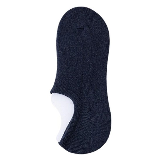 Men's No-Show Socks Summer Cotton Low-Cut Invisible Socks Non-Slip Grip Breathable Athletic Socks