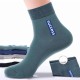 Men's Mid-Calf Cotton Socks - Breathable Athletic & Dress Socks for All Seasons