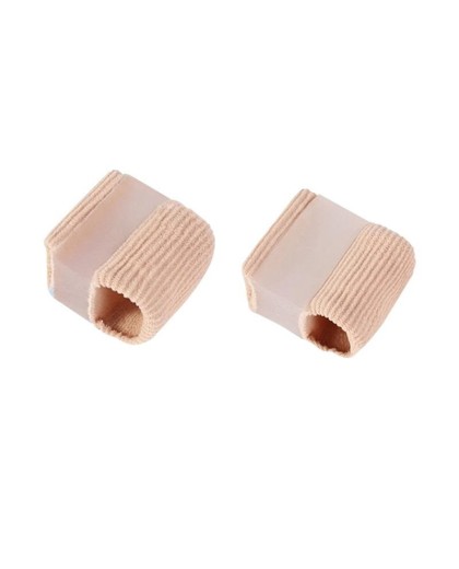 Toe Separators for Bunions & Overlapping Toes | Flexible Fiber Correctors with Dual Holes